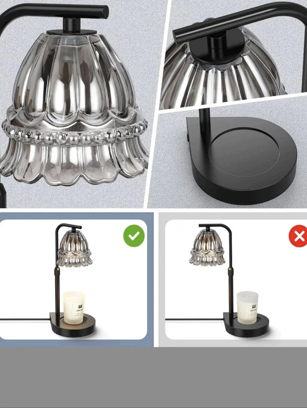 Scented Candle Warmer W/remote And 3 Bulbs. GREAT GIFT